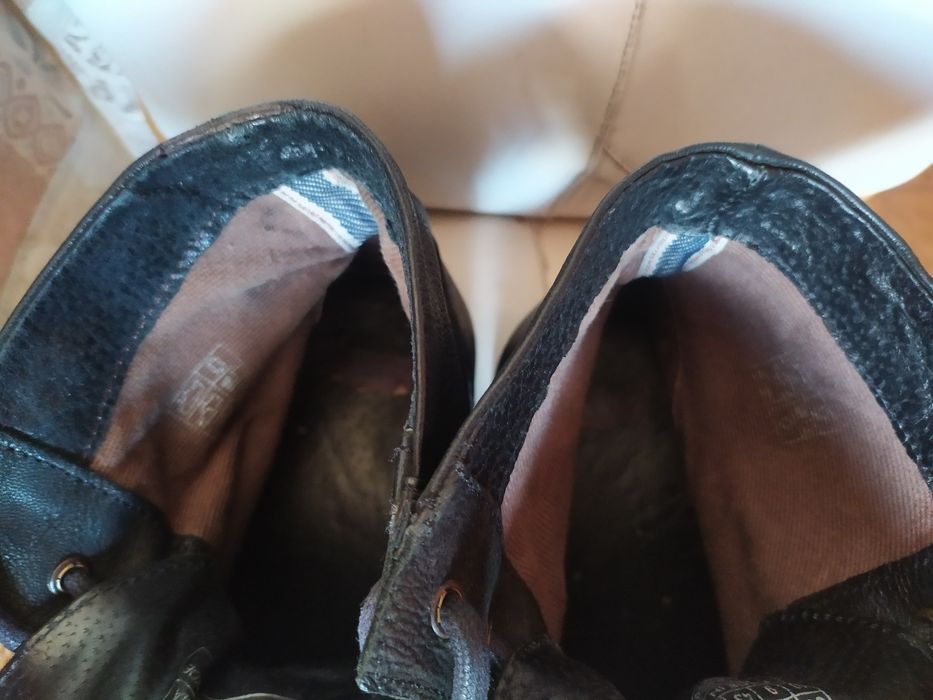 Ботинки кожаные (высокие)  LEVI'S  Берцы