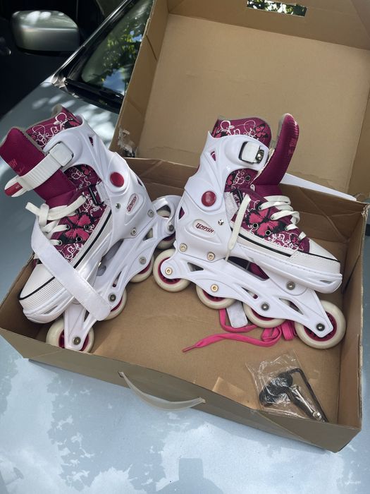 Роликові ковзани розсувні Tempish Rebel PP White розмір 37-40