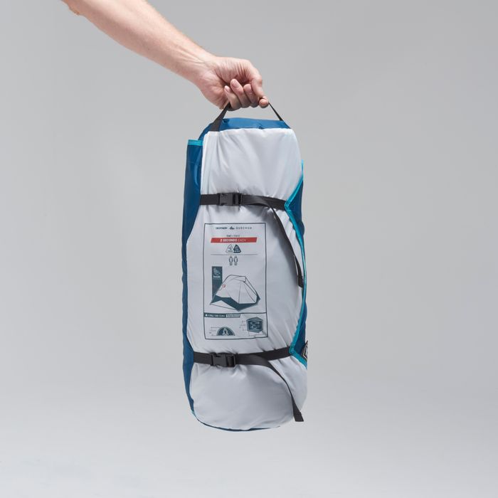 Tenda de campismo instantânea 2 pessoas, 2 Seconds easy Fresh & Black