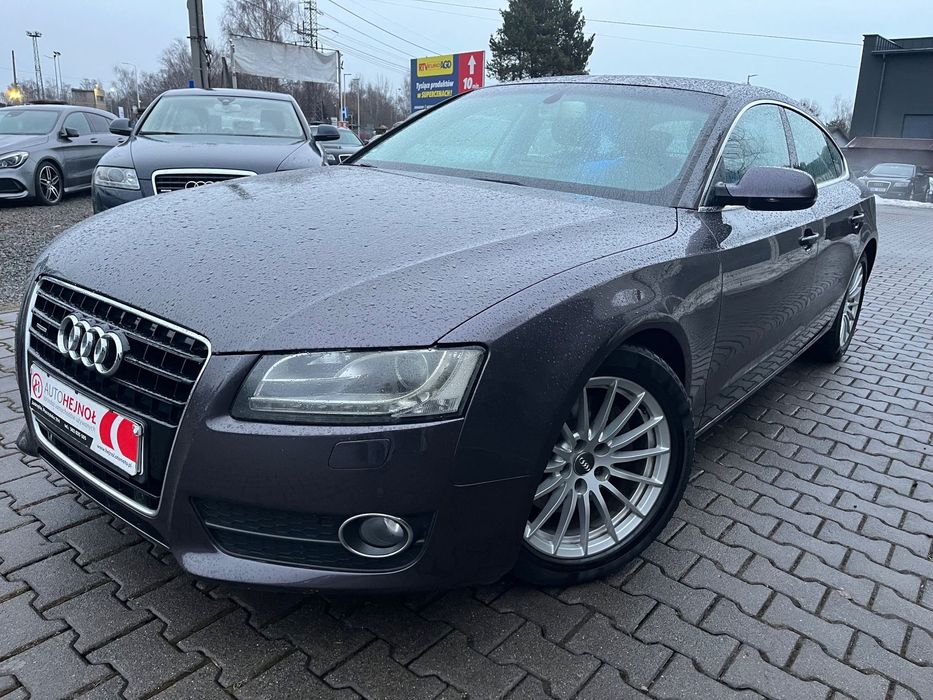 Audi A5 Sportback QUATTRO Bixen+LED Skóra Kamera El.fotel Bang&Olufsen 2xParktr KeyLess