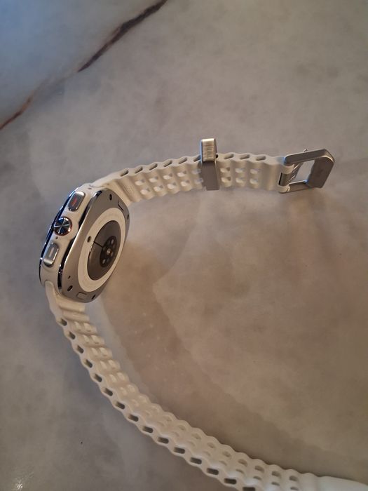 Samsung Galaxy Watch Ultra 47mm Branco, Titânio, Smartwatch