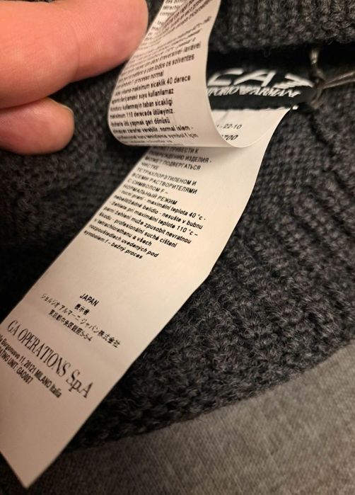 EA7 Emporio Armani FISI Oryginalna Czapka