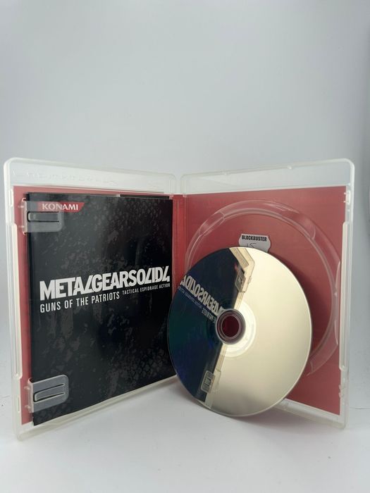 Metal Gear Solid 4 w Obwolucie Ps3