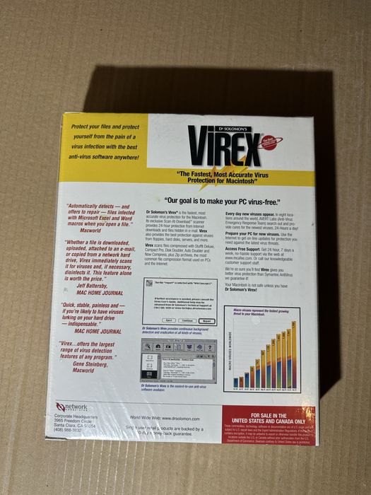 Dr Solomon’s Virex – antywirus na MacOS