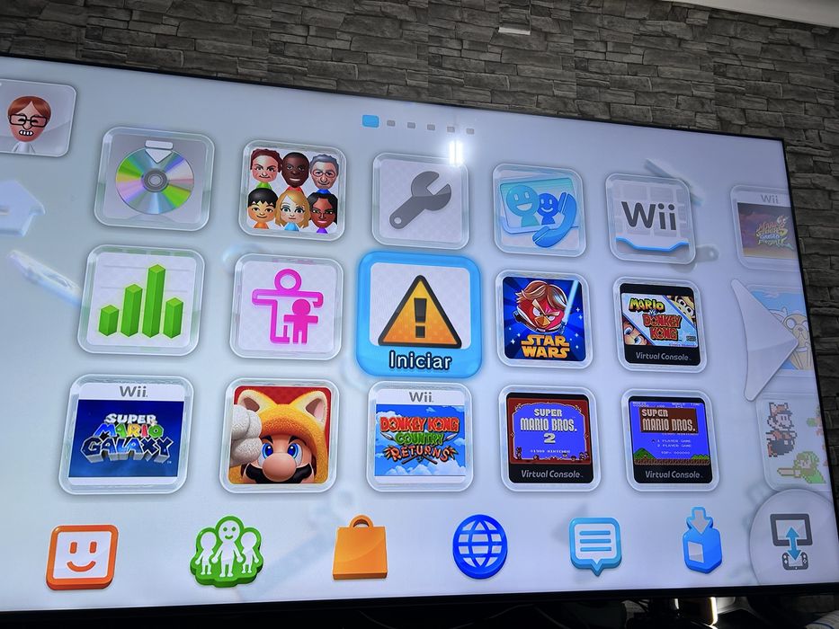 Nintendo wii u com muitos jogos
