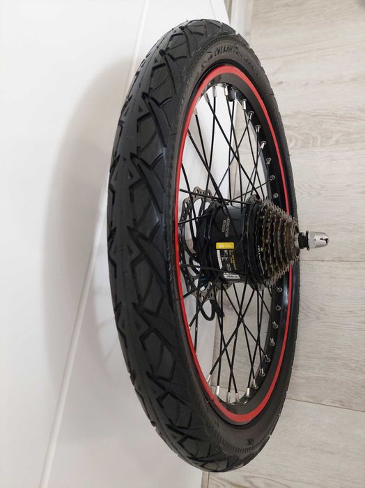 Fiido X motor silnik koło rowerowe z wolnobieg tarcza 350W 36V