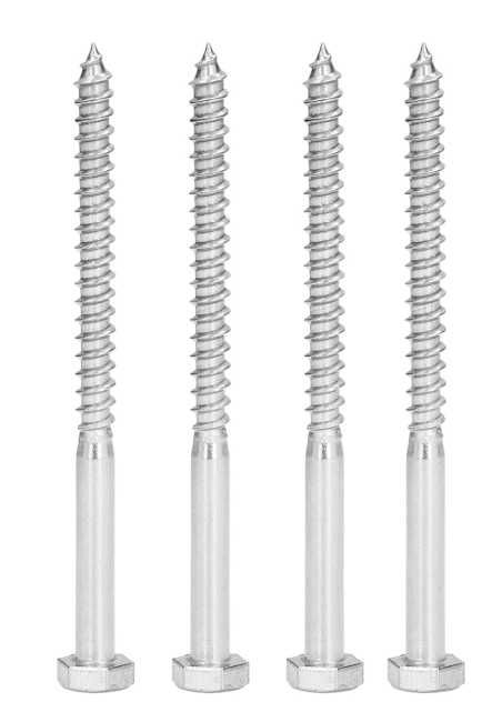 Śruby samogwintujące M12x150mm 4 sztuki