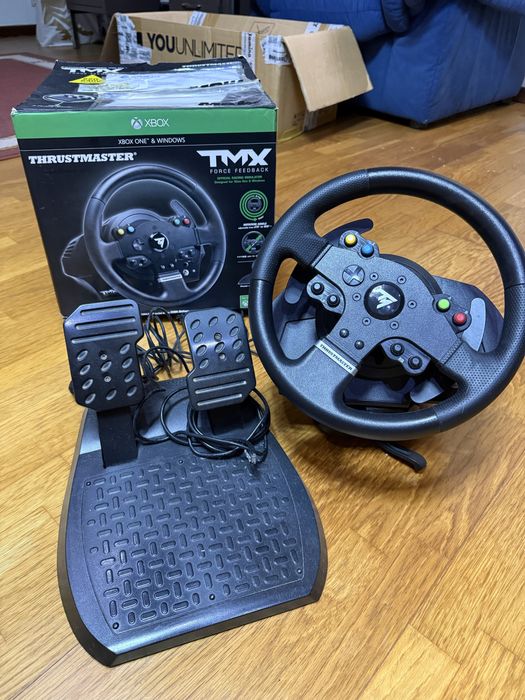 Thrustmaster Tmx Force Feedback + Pedais