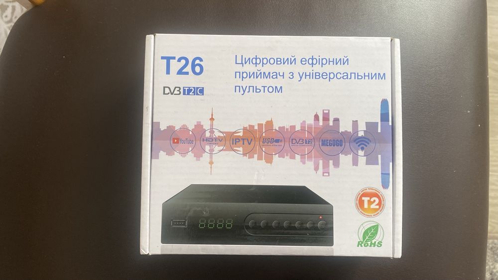 Цифровий Т2 тюнер T26 DVB-T2/C