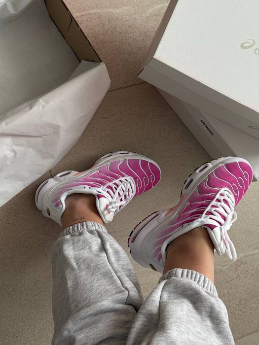 Кросівки Кроссовки Nike AIR MAX PLUS Pink Розовый Рожевий Кросовки демісезон