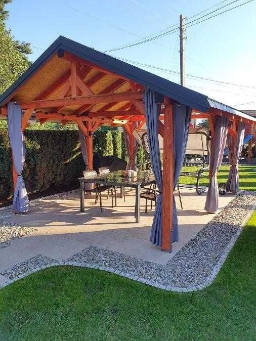 Wiata garażowa 600x500