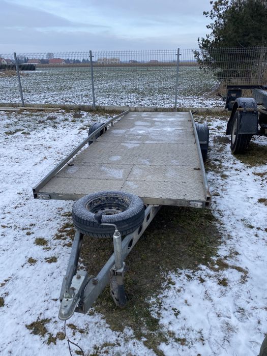 Wiola przyczepka dłużyca platforma