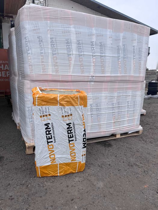 Плита теплоізоляційна з мінеральної вати "NOVOTERM"