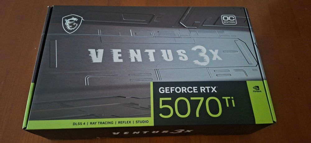Msi RTX 5070 Ti Ventus 3x 16GB