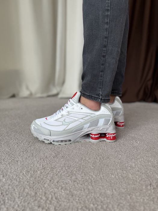 Кросівки Nike Supreme x Nike Shox Ride 2 SP White Grey (41-45)
