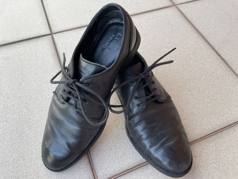 Buty skóra naturalna dla chłopca eleganckie r. 33 Lasocki