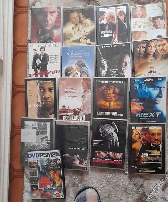 Dezoito filmes em DVD originais