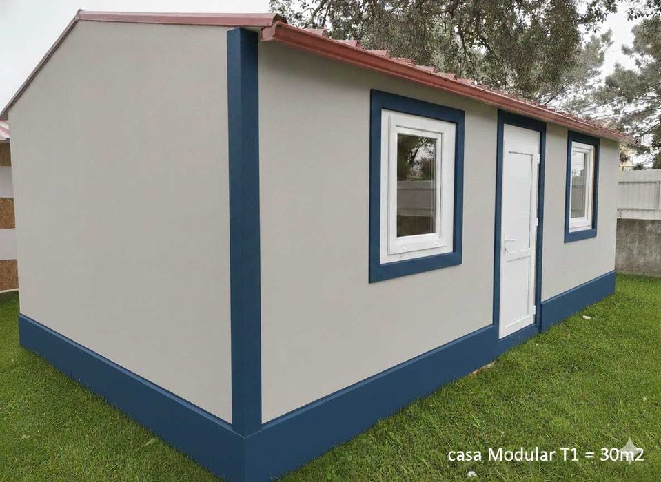 Casa Modular T1 NOVA - 8m x 4m = 32m2