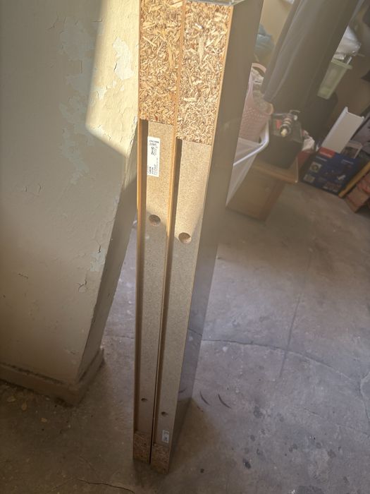 Półka wisząca IKEA szara polysk 2szt