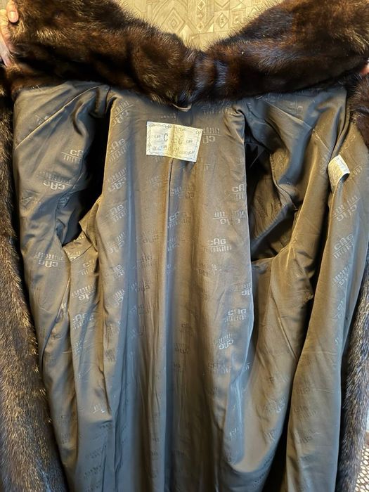 Шуба норкова, натуральна