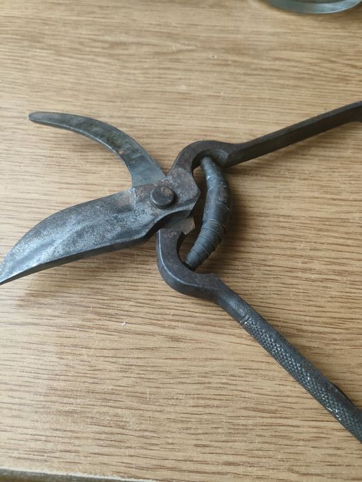 Sekator ogrodowy PRL