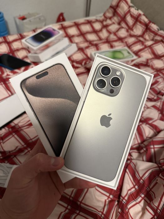 Iphone 15 pro max  512gb natural як новий 83%