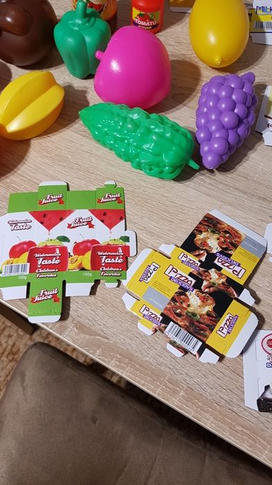 Warzywa i pudełka