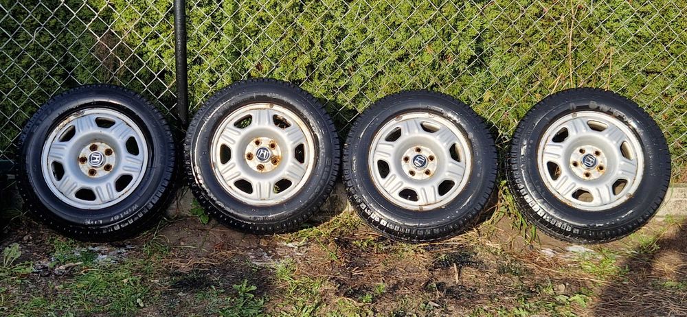 Koła zimowe M+S 5x14.3 honda crv toyota rav4 100% bieżnika