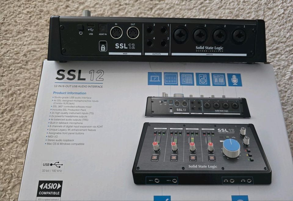 Interfejs audio USB Solid State Logic SSl 12