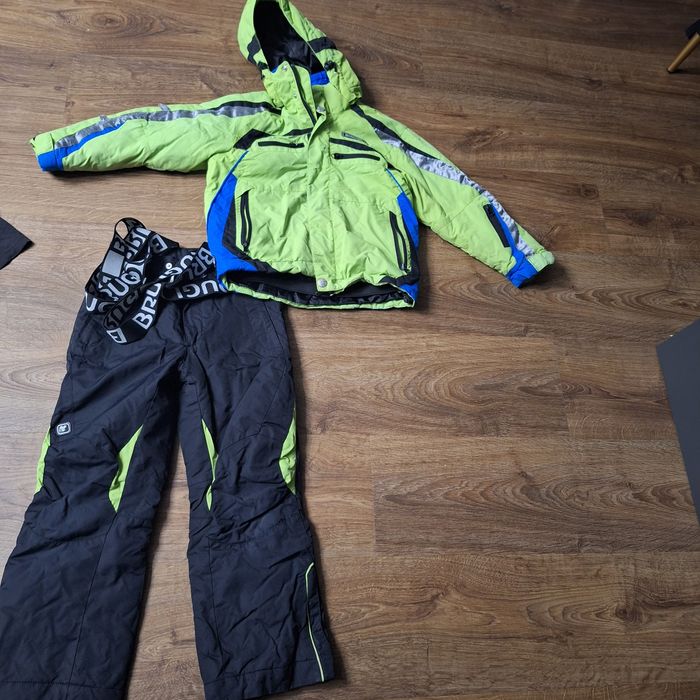 Zestaw narciarski BRUGI kurtka spodnie na narty zimowe