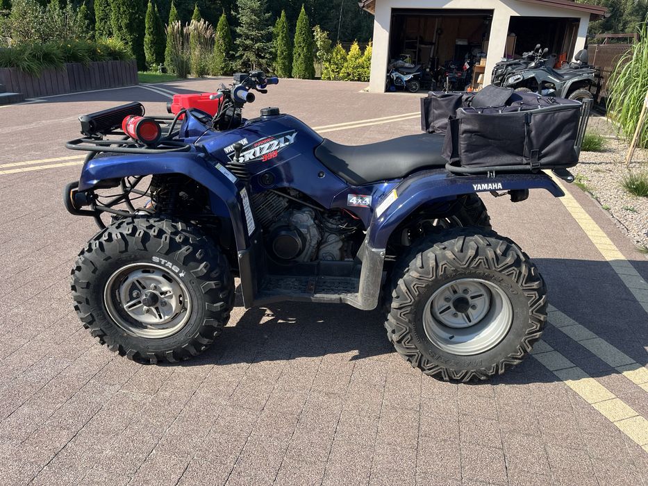 Quad yamaha grizzly 350 4x4 4x2 ,Hytrack artic cat can am