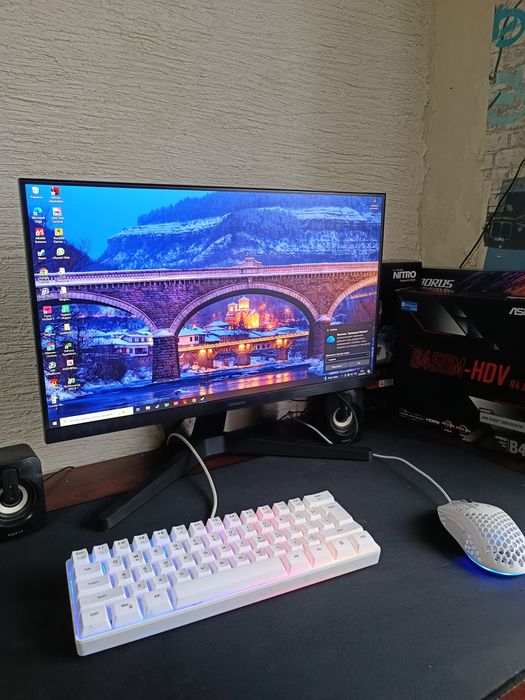 ИГРОВОЙ КОМПЬЮТЕР ПК системный блок i5 4570 RX 470  HDD 500