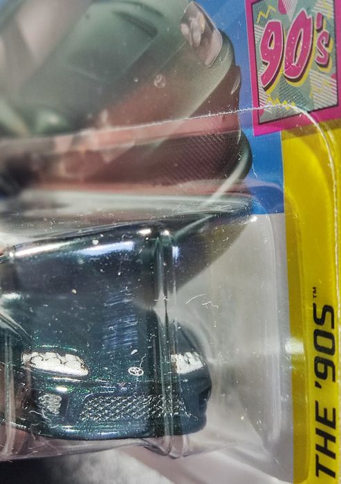 Hot Wheels Toyota Supra, metallic green