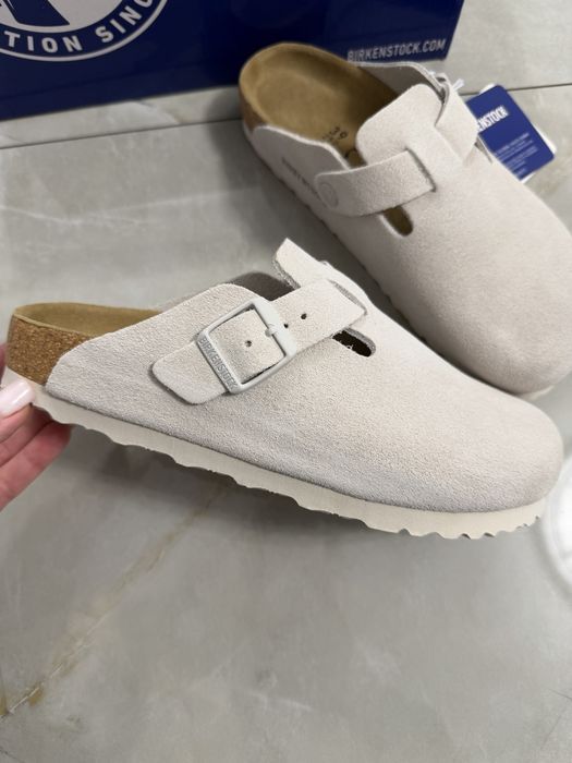 Шльопанці Birkenstock Boston клоги шлепанцы