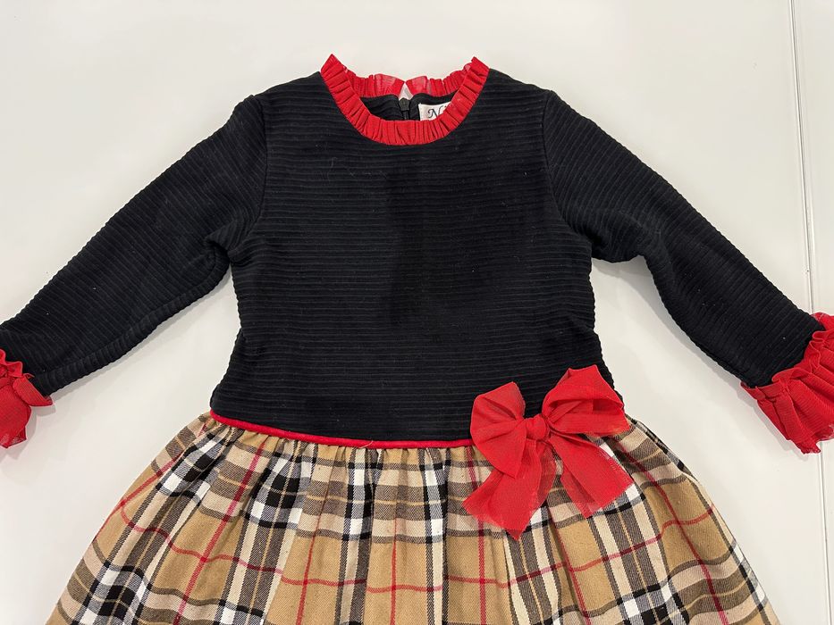 Vestido Xadrez Nico (24M)