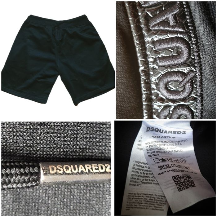 Spodenki męskie DSQUARED2  bawełniane