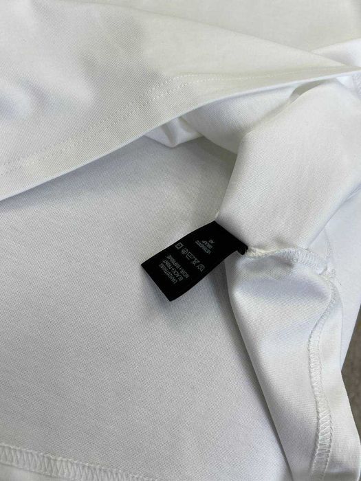 Белая футболка с принтом Vetements мужская футболка Ветмо коттон f720