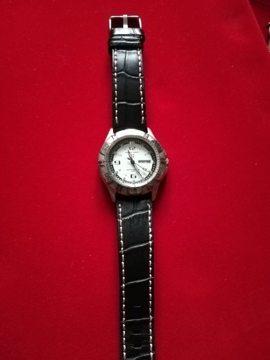 Sprzedam okazały męski zegarek Swiss Army - dual data, solidny pasek