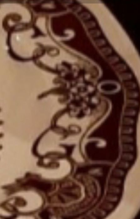 Louça porcelana de Coimbra  prato de 1980