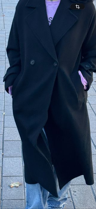 Мягкое польто оверсайз Zara
