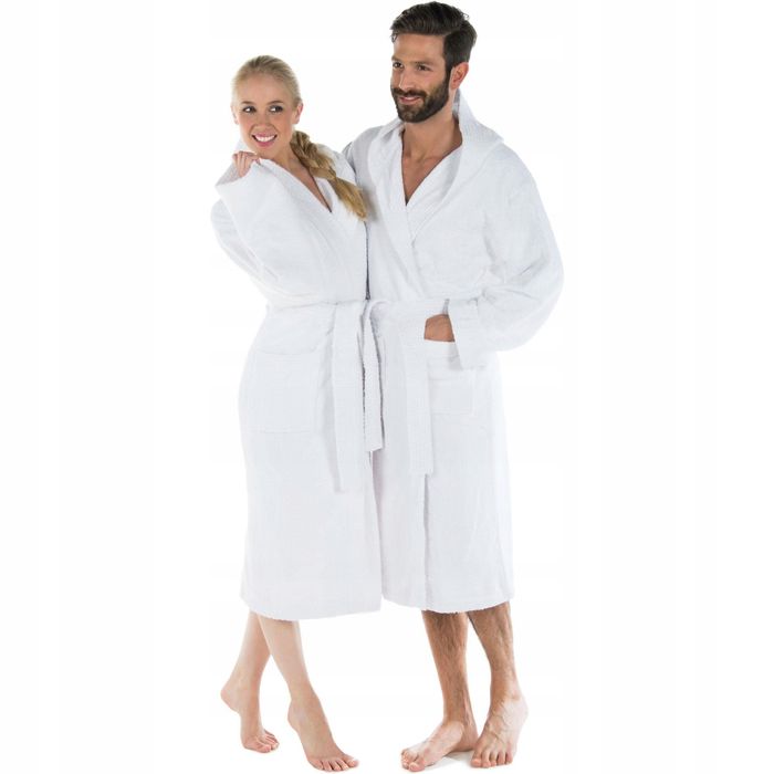 CelinaTex Bademantel z kapturem unisex bawełna S-XXXL różne kolory