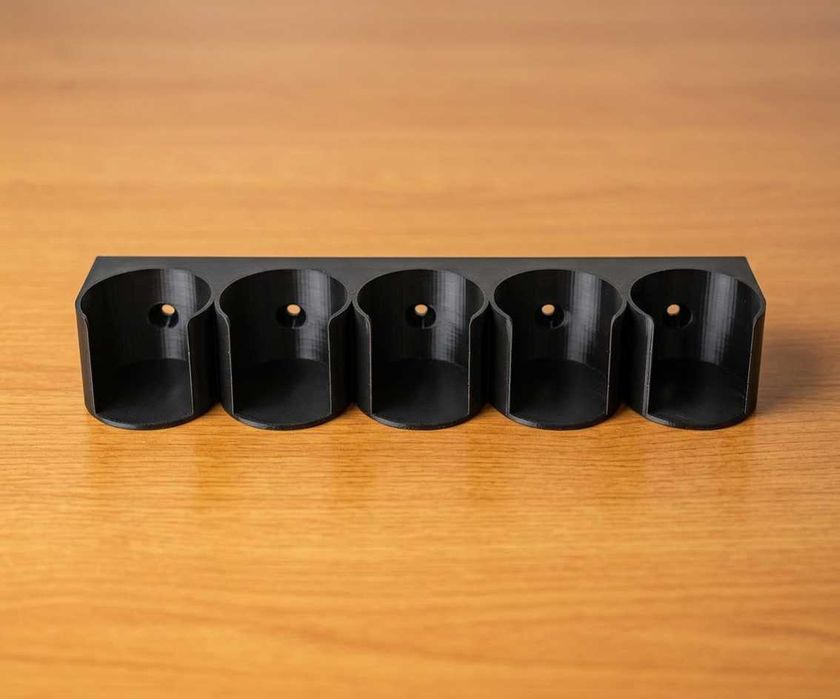Suporte de parede organização 5 Tubos Silicone/Cola e Veda