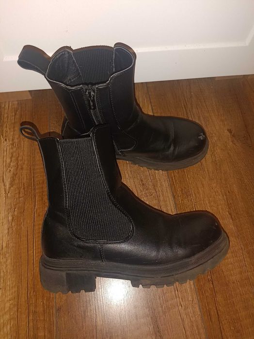 Buty zimowe kozaki dla dziewczynki rozm 35