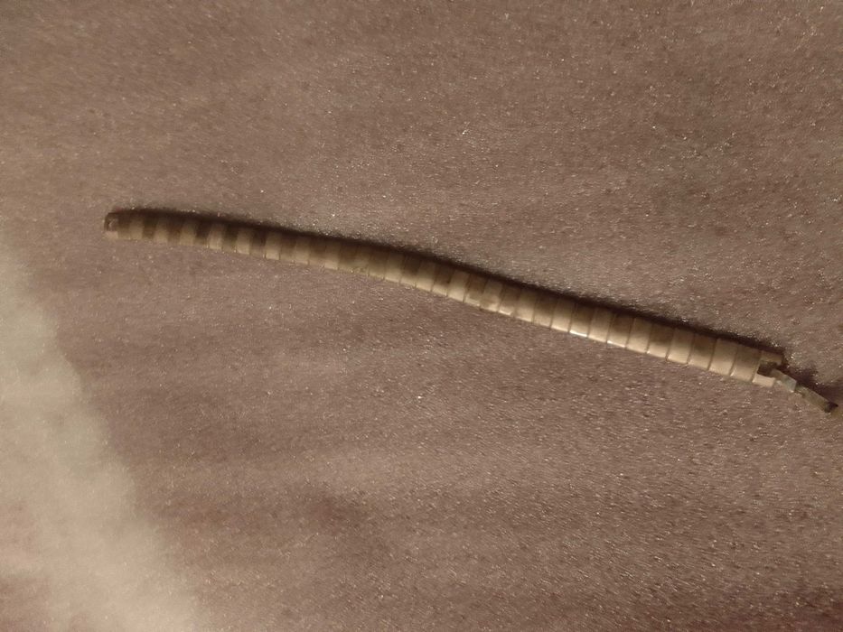 bronsoletka  w kolorze srebra