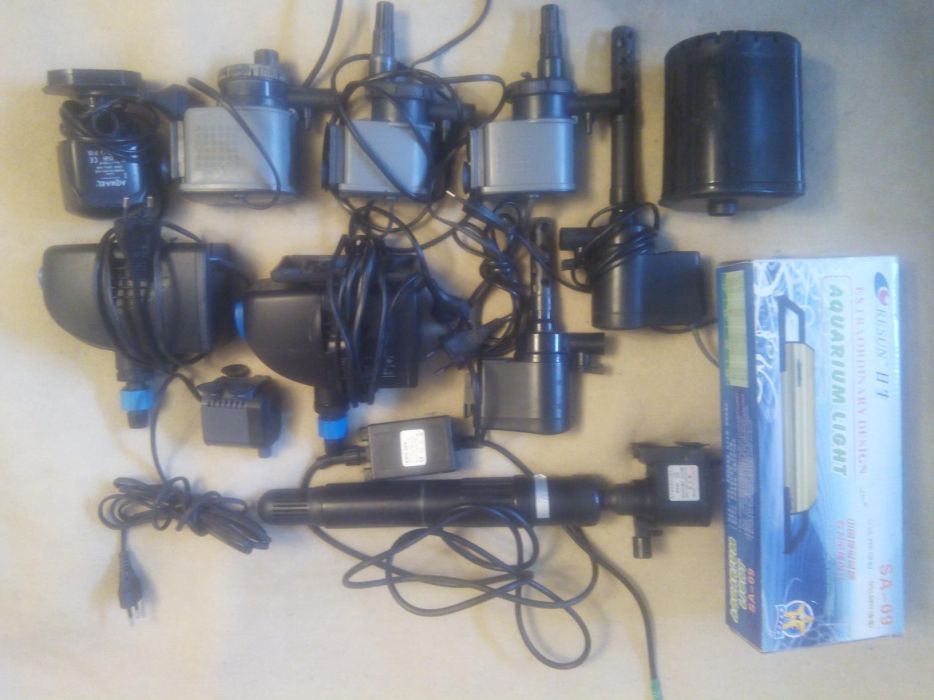 Продам внешний фильтр , компрессор, обогреватель и т.д.