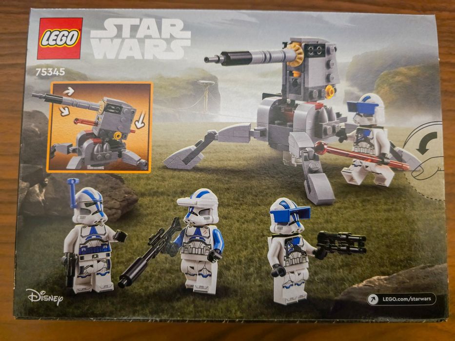 Pack LEGO Star Wars Clones 75345 e 75359