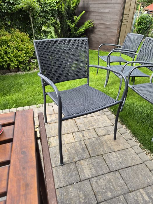 Krzesła ogrodowe Läckö Ikea 4 sztuki