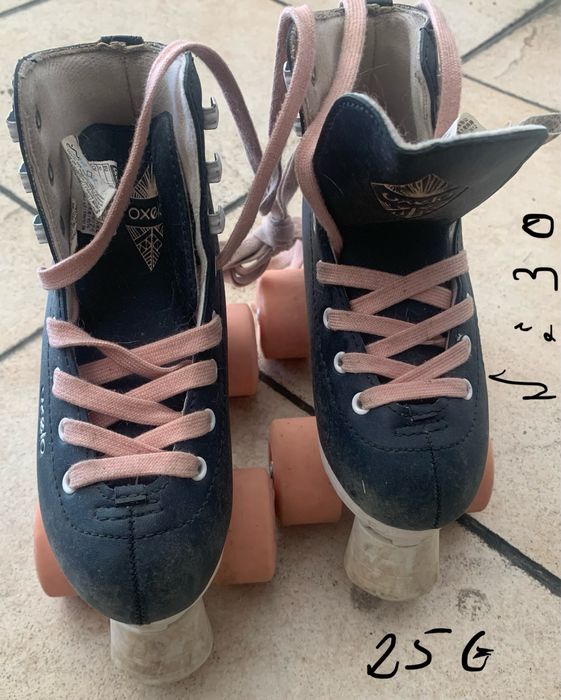 Patins para iniciacao a patinagem