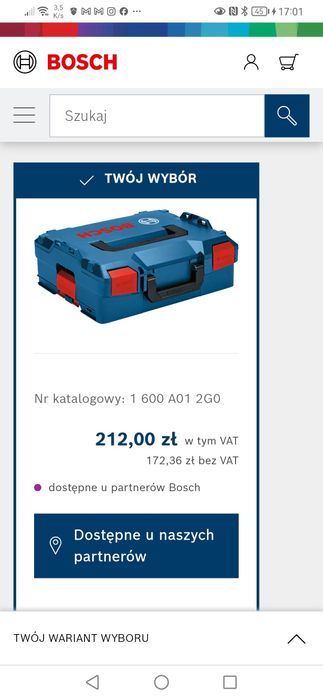 Walizka L-Box Bosch 136