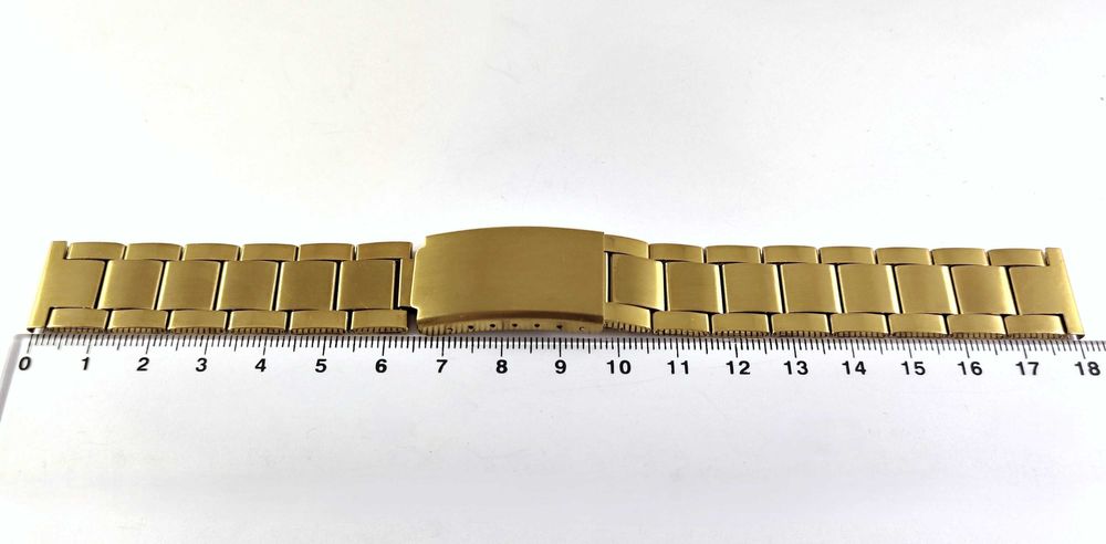 Браслет к часам под ушки 18 мм. Новый. Браслети Ремінці металеві.Нові